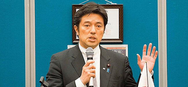 衆議院議員・自由民主党大阪府支部連合会会長 中山泰秀様