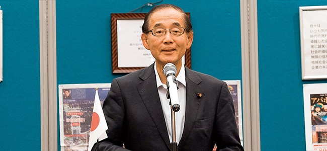 衆議院議員・予算委員会常任理事 原田義昭様