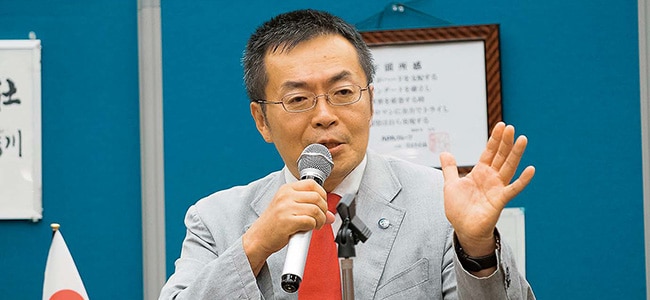 在日ルーマニア商工会議所会頭 酒生文弥様