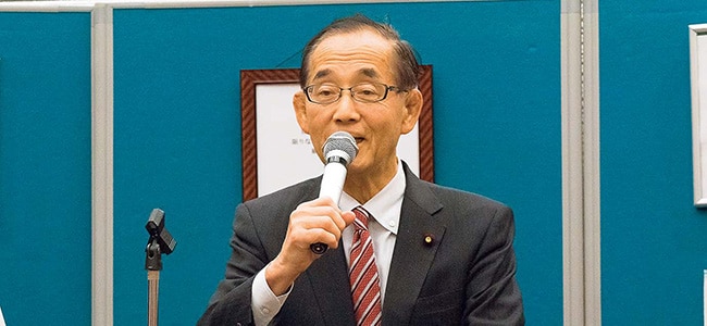 衆議院議員・消費者問題特別委員長の原田義昭様