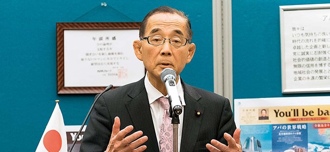 衆議院議員・消費者問題特別委員長の原田義昭様