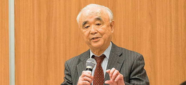史実を世界に発信する会会長代行の茂木弘道様