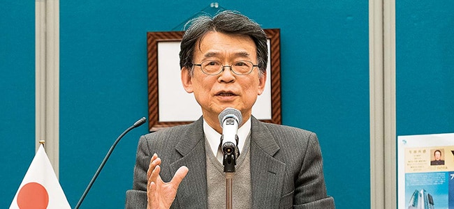 大阪市立大学名誉教授・経済学博士で国際政治学者の山下英次様