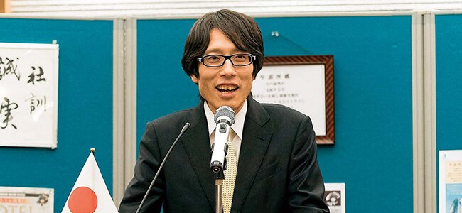 竹田研究会代表の竹田恒泰様