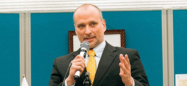 ピークミーアップ株式会社の共同代表取締役社長 リカルド・バルザリーニ様