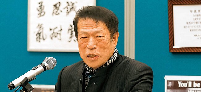塾長・最高顧問 元谷 外志雄