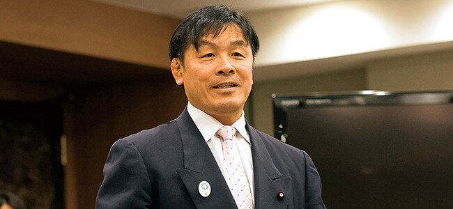 前文部科学大臣・衆議院議員の馳浩様