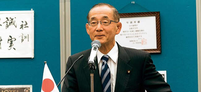 衆議院議員・消費者問題特別委員長の原田義昭様