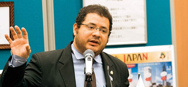 ホンジュラス共和国臨時代理大使のカルロス・オナン・メンドサ・トバル様