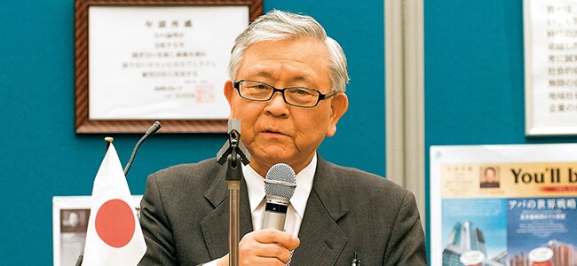 新しい歴史教科書をつくる会副会長・拓殖大学客員教授の藤岡信勝様