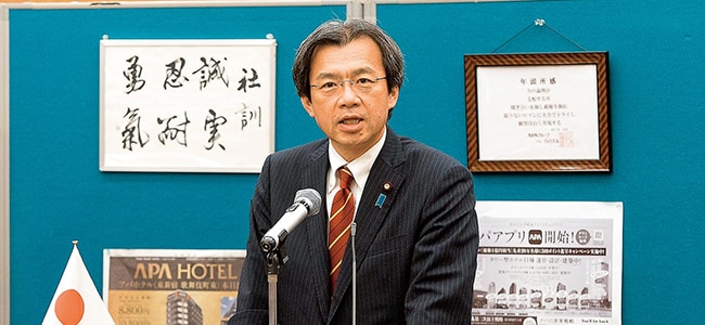 衆議院議員・災害対策特別委員長の秋葉賢也様