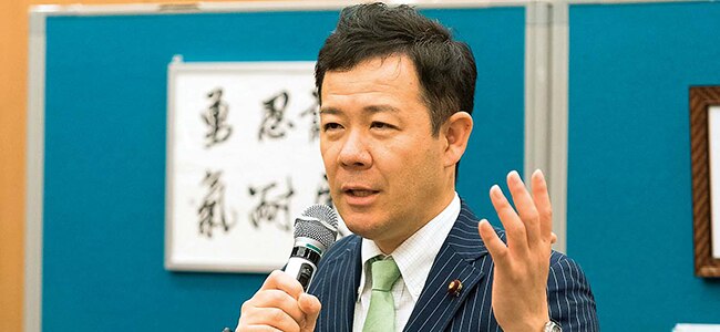 衆議院議員の田畑裕明様
