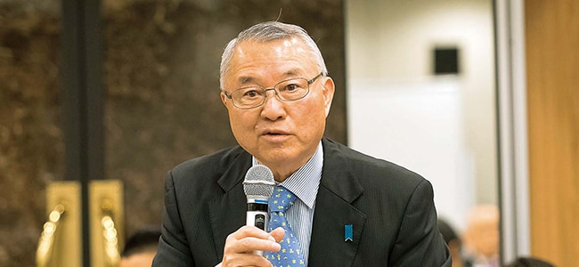新しい歴史教科書をつくる会副会長の岡野俊昭様