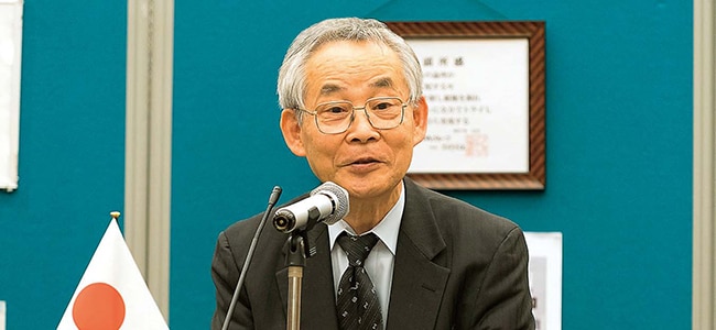新しい歴史教科書をつくる会前会長の杉原誠四郎様