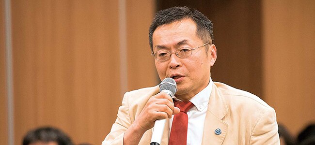 在日本ルーマニア商工会議所会頭の酒生文弥様