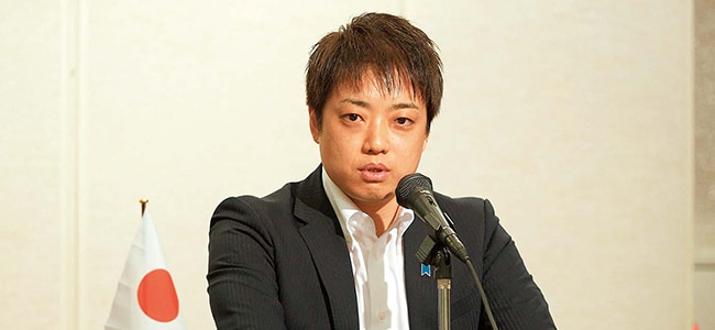 衆議院議員の武藤貴也様