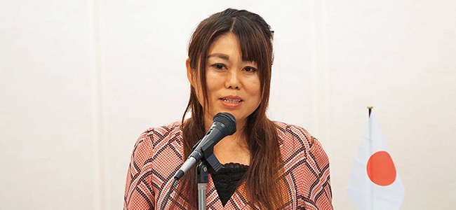 Mrs. QEEN日本代表の杉岡玲子様