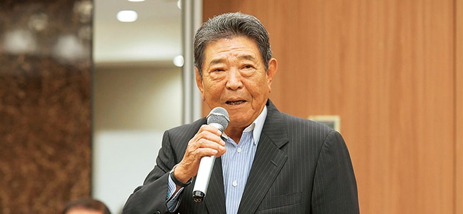 加賀電子株式会社代表取締役会長の塚本勲様