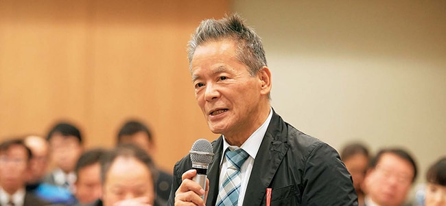 山元学校学長の山元雅信様