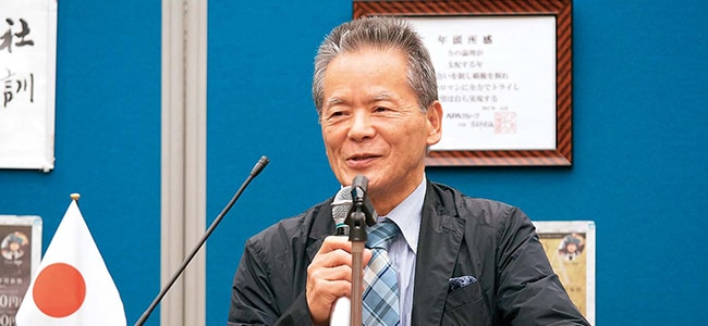 山元学校学長の山元雅信様