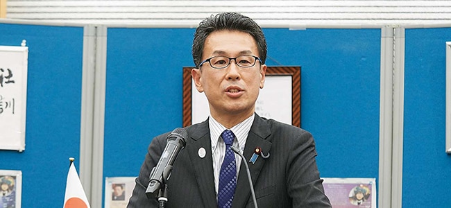 勝兵塾関西支部長で衆議院議員の長尾敬様