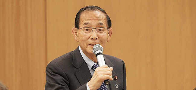 環境大臣・衆議院議員の原田義昭様