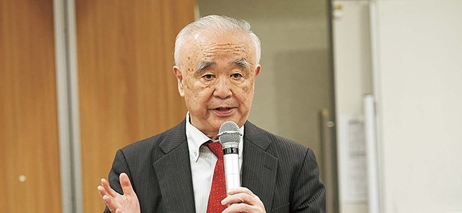 史実を世界に発信する会会長代行の茂木弘道様