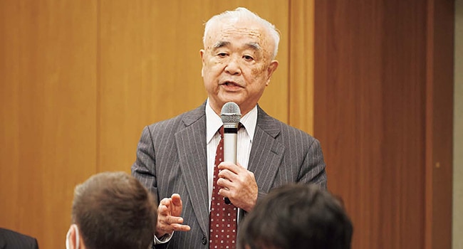 史実を世界に発信する会会長代行の茂木弘道様